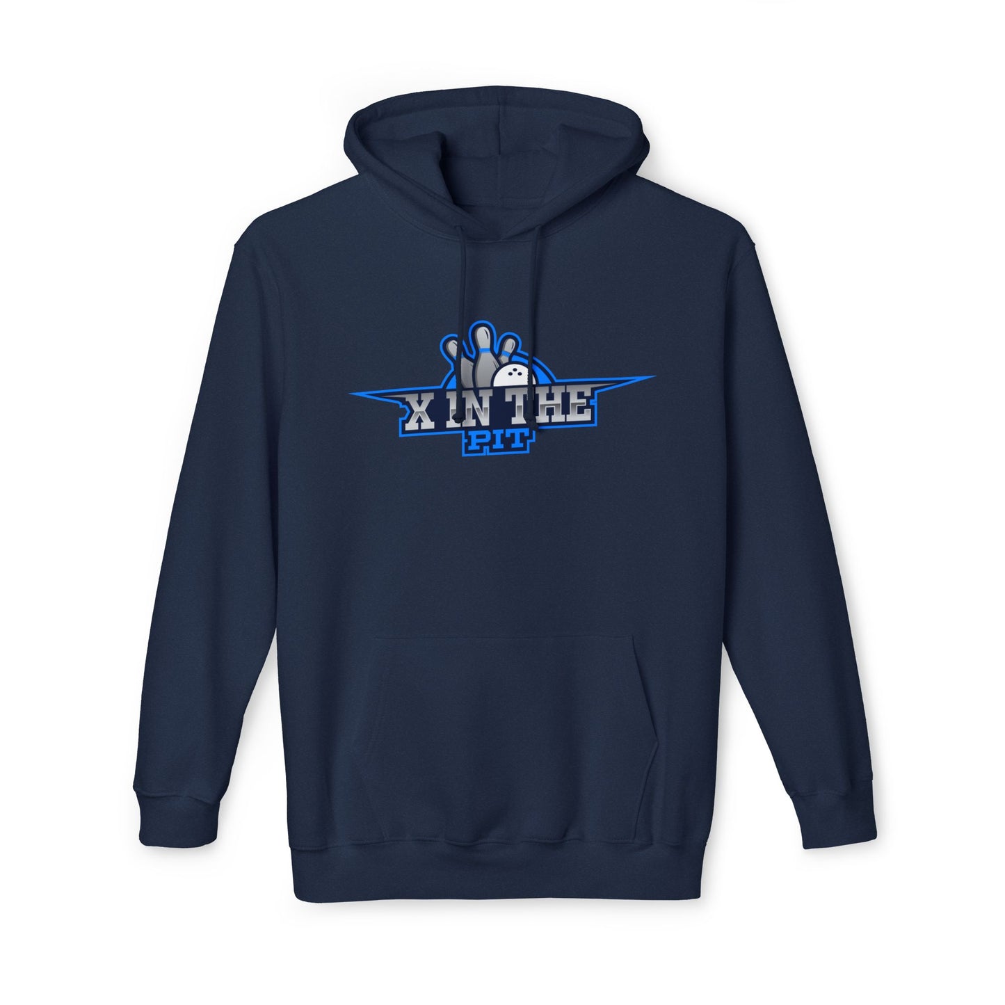 X in the pit premium Unisex Hooded Sweatshirt, Made in US