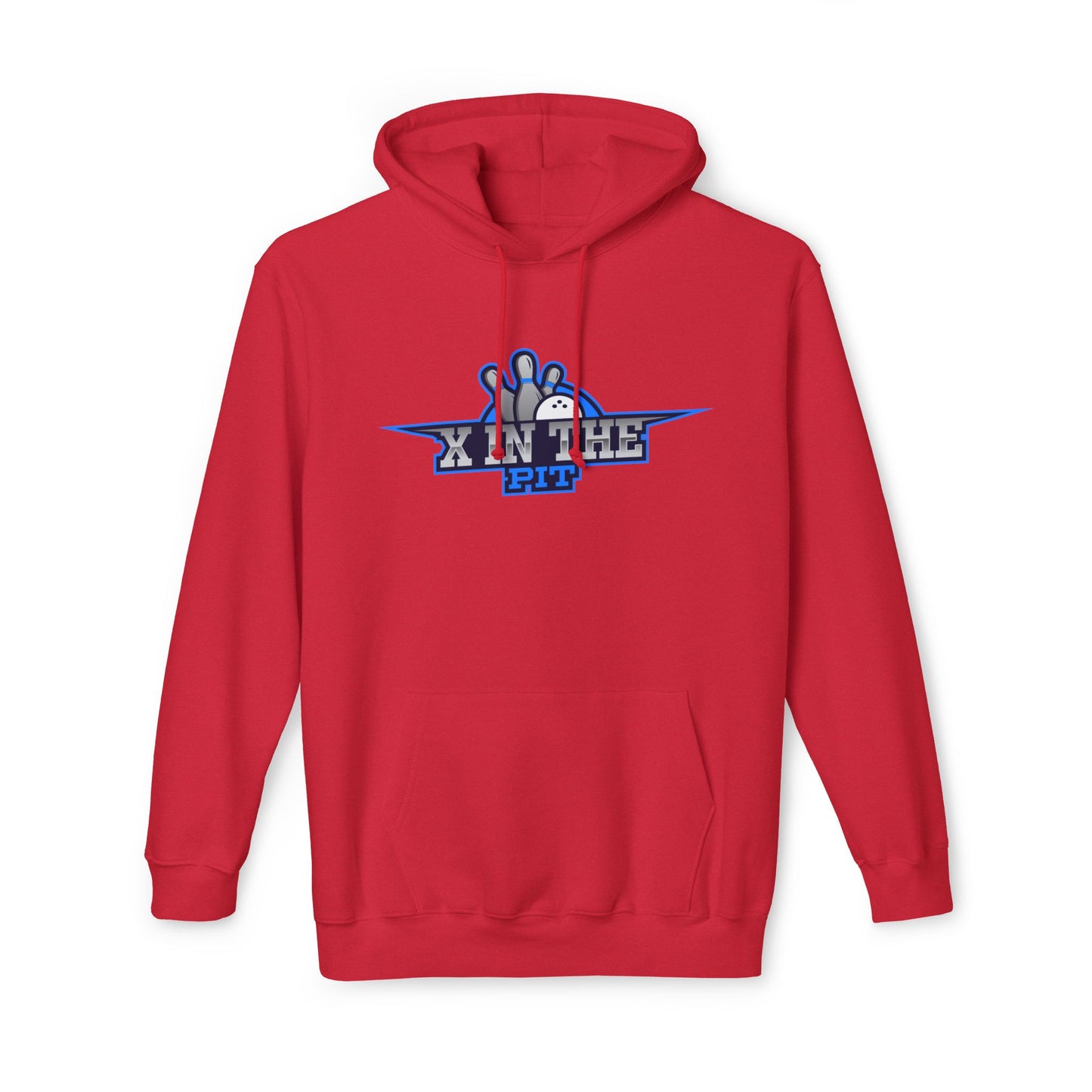 X in the pit premium Unisex Hooded Sweatshirt, Made in US