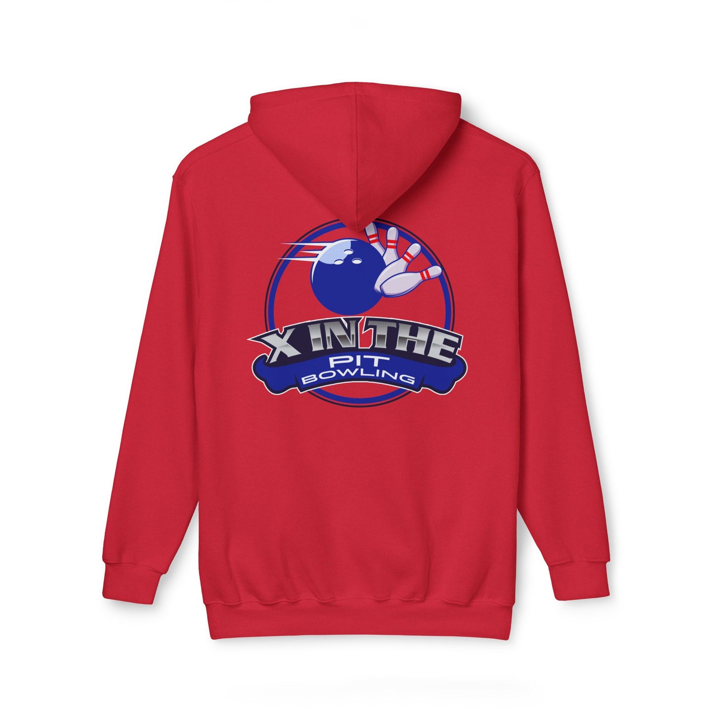 X in the pit premium Unisex Hooded Sweatshirt, Made in US