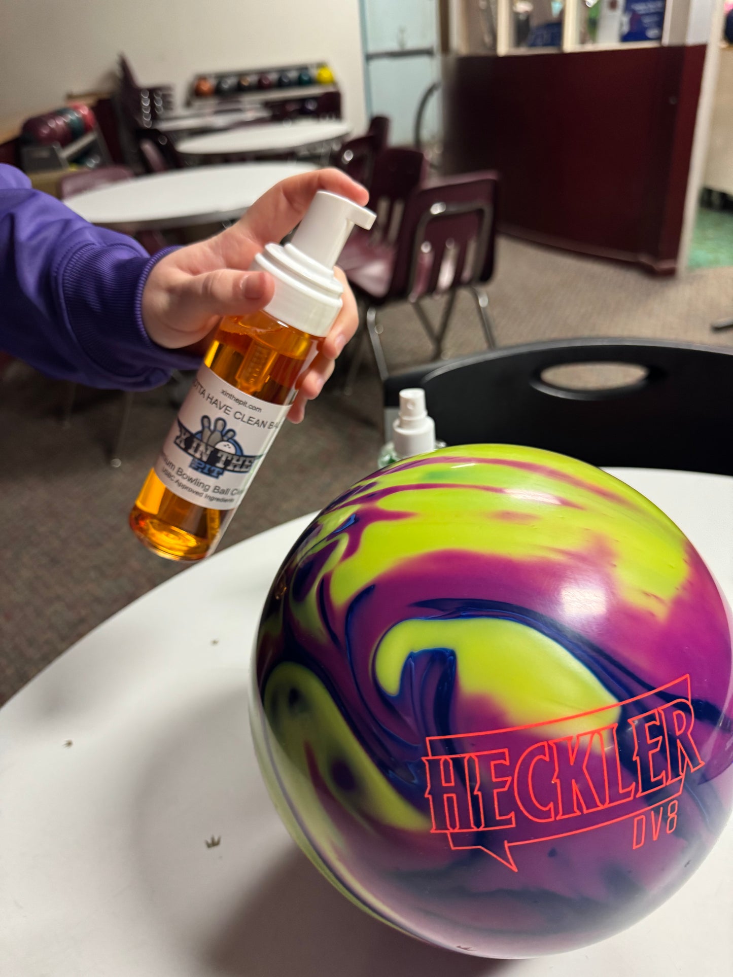 Foaming X In The Pit Bowling Ball Cleaner
