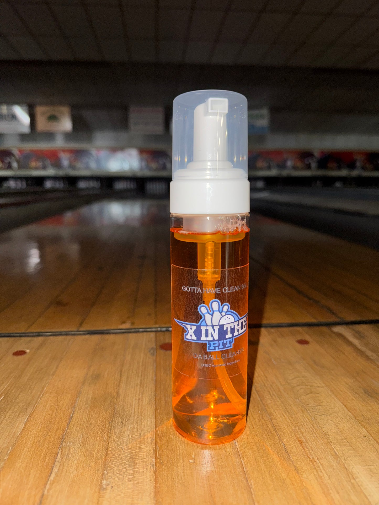 Foaming X In The Pit Bowling Ball Cleaner