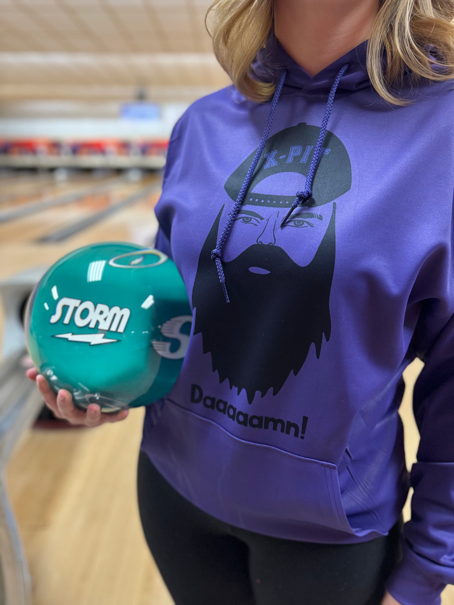 Daaaaamn X in The Pit Hoodie ( By Snarky Flip Flop )