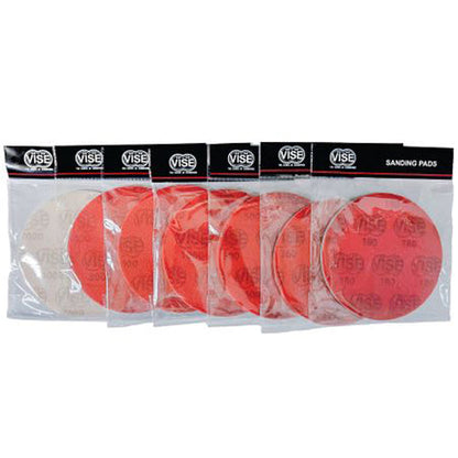 Vise Sanding Pads Assorted Grits