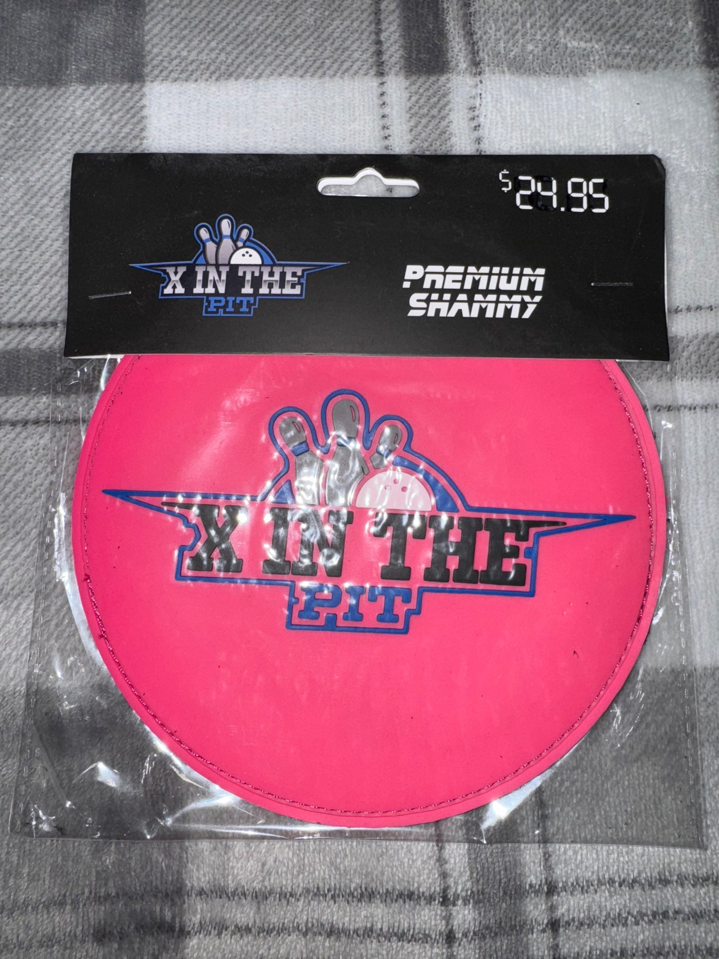 Premium (PINK) X In the Pit Rubber Shammy