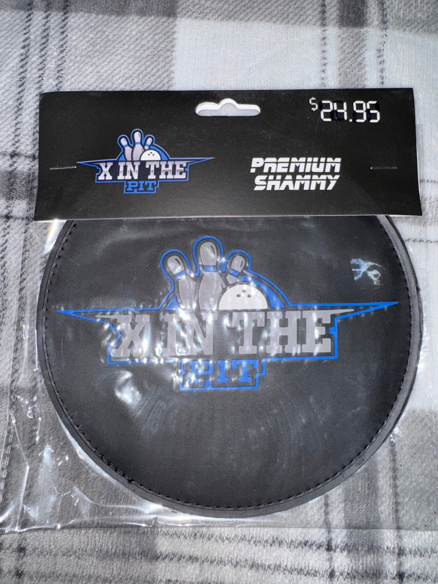 Premium (Black) X In the Pit Rubber Shammy