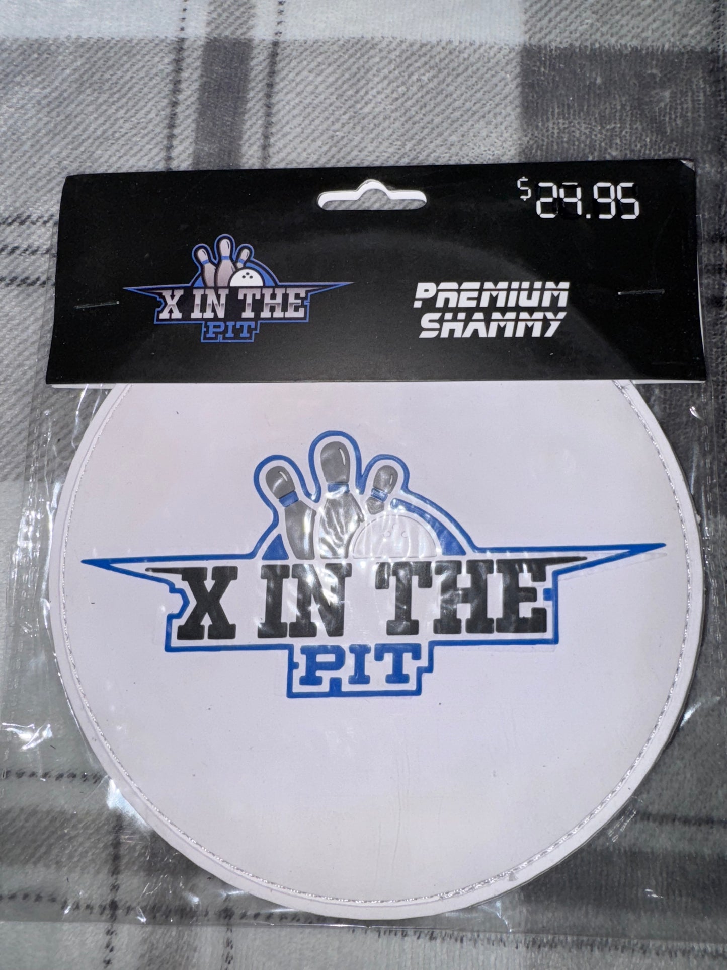 Premium (white) X In the Pit Rubber Shammy