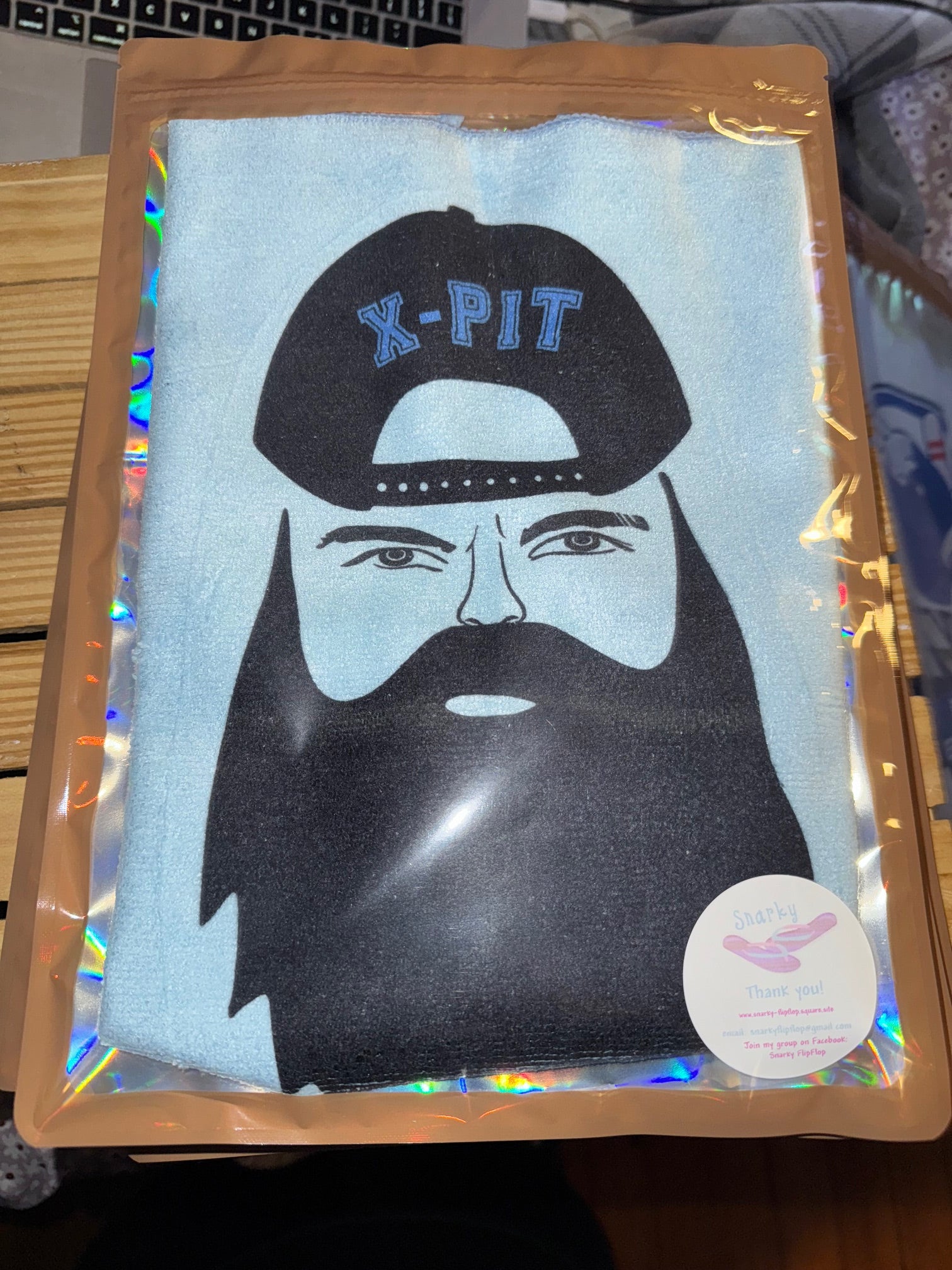 X In The Pit 16x16 Microfiber towel