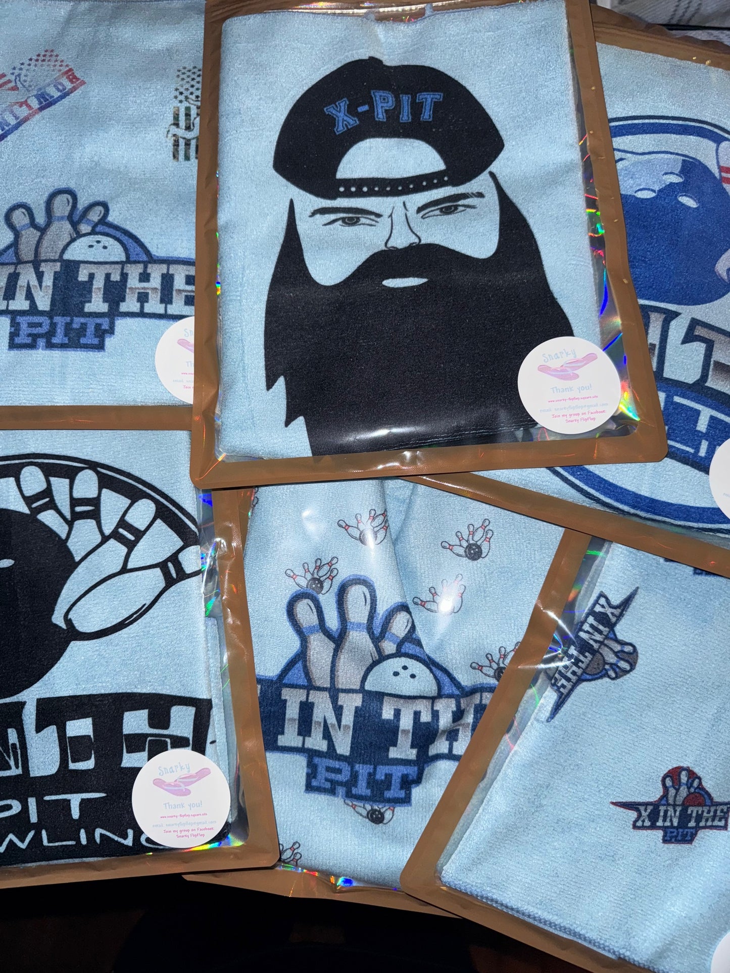 X In The Pit 16x16 Microfiber towel