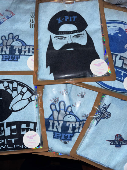 X In The Pit 16x16 Microfiber towel