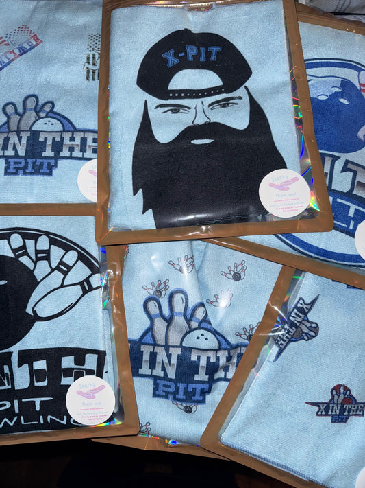 X In The Pit 16x16 Microfiber towel